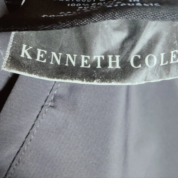 Kenneth Cole Reaction Men's Reversible 20 oz Wool Top Overcoat Car Coat, Sz L